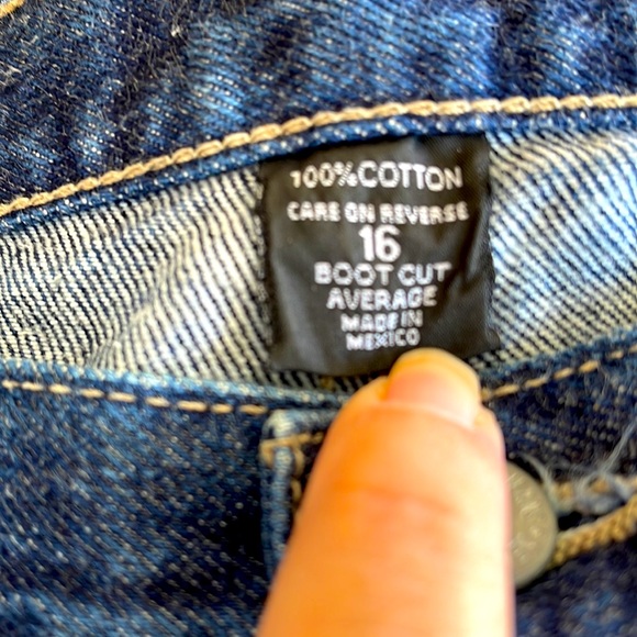 New York & Company Size 16 Boot Cut Jeans - Picture 4 of 4